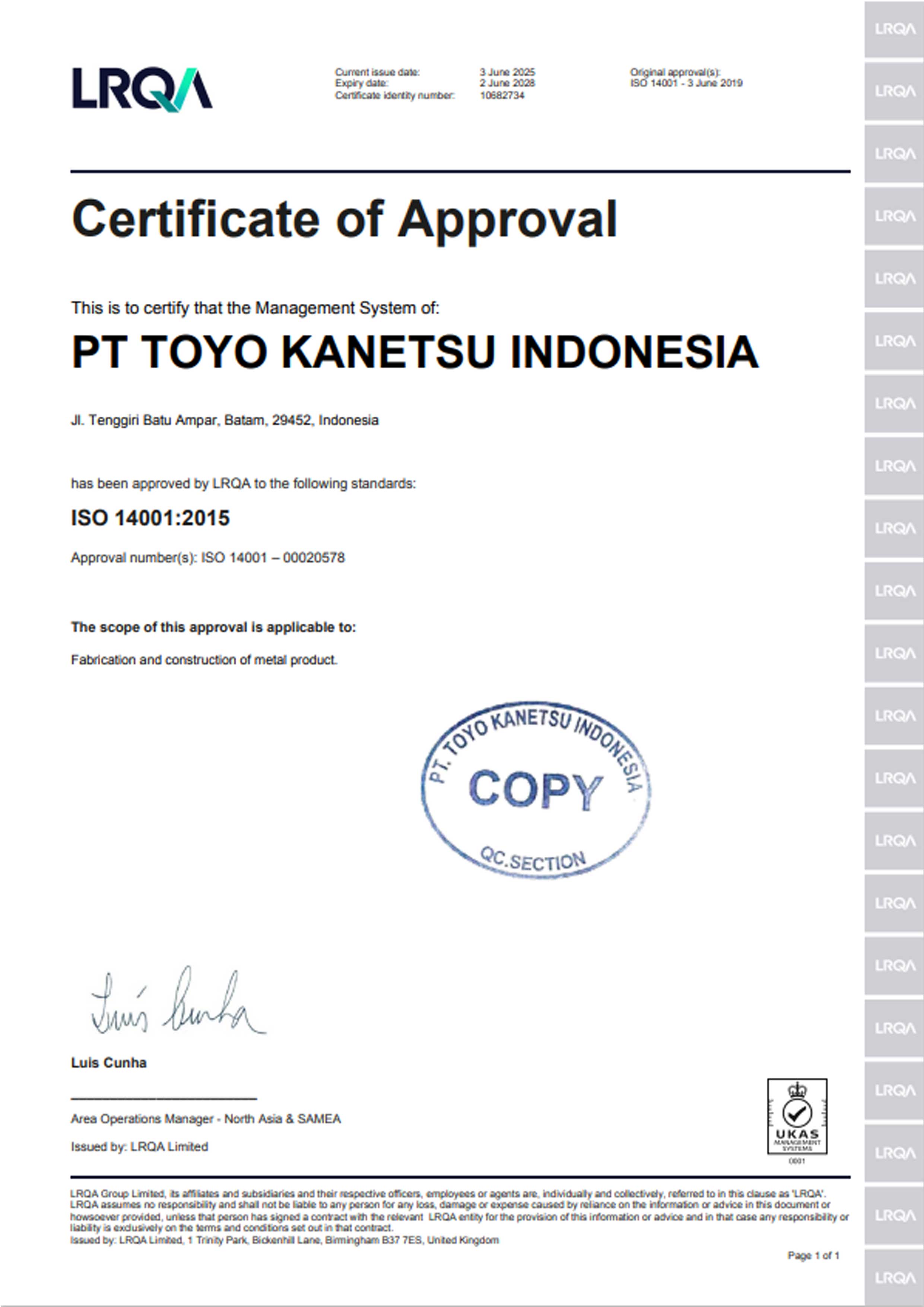 ISO 14001:2015
